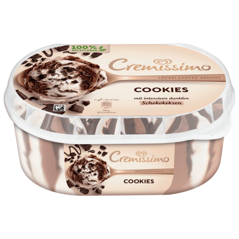Cremissimo Cookies Eis 900ml